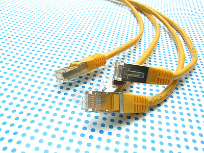 虚以待位虚背景的黄色乙烷网电缆线条矩阵技术金属界面网络连接器外设坡度速度背景