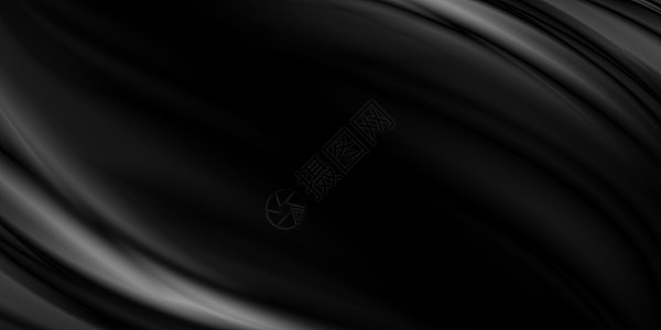 黑布背景摘要 影印空间3d插图图片
