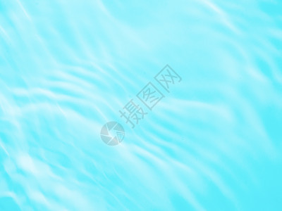 蓝色有阴影的波纹水纹理海洋液体假期背景化妆品大理石漩涡阳光温泉流动图片