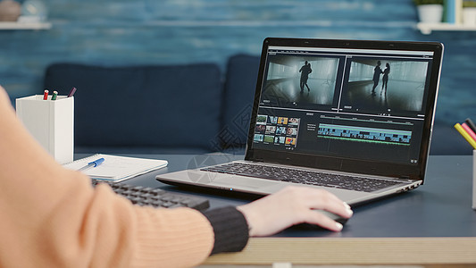 电影制作软件内容创作者编辑视频剪辑的影片制作软件图片