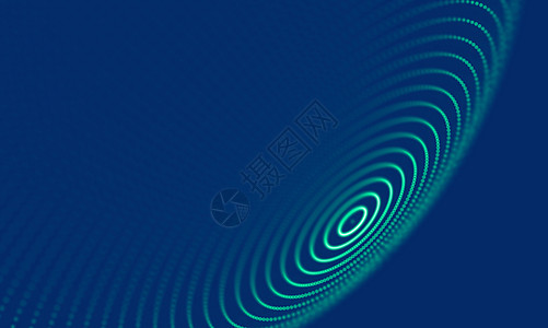 抽象的蓝色几何背景 连接结构 科学背景 未来技术 HUD 元素 连接点和线 大数据可视化和商业三角形墙纸黑色网络边缘宇宙插图线条图片