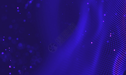 紫外星系背景 空间背景图宇宙与星云  2018 紫色技术背景 人工智能概念俱乐部多边形网络紫外线神经元黑光灯泡荧光网格派对图片