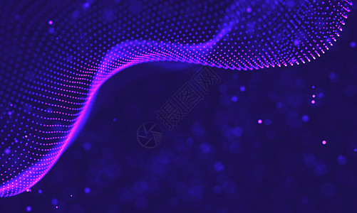 紫外星系背景 空间背景图宇宙与星云  2018 紫色技术背景 人工智能概念金属多边形神经元网格派对蓝色灯泡黑光辉光紫外线图片