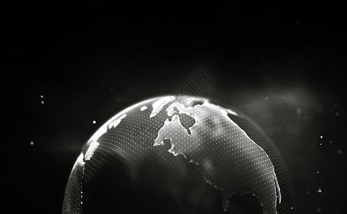 黑科技背景 全球通信网络概念信息商业活力网格黑色科学世界圆圈图表社区图片
