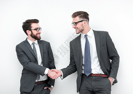 两个商界人士的握手手势友谊团队顾问男性商业合作成人商务经理图片