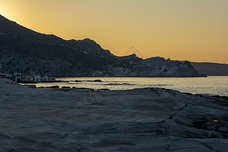 希腊米洛斯岛Milos由白矿形成而成的月球景观画报矿物火山地质学风景粉笔个性假期海滩海岸图片