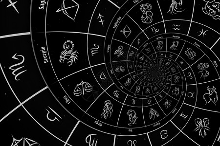 关于神秘主义 占星学 幻想的古老概念背景摘要星座星系八字天文学十二生肖星星癌症宇宙数字魔法图片