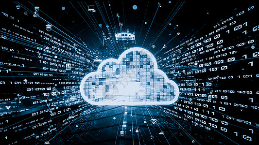 云型计算机和在线数据存储 使用隐含智能共享软件密码学商业电脑现实计算数字量子贮存技术安全图片