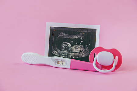 婴儿的照片和配件的超音速照片 有选择的聚焦点男生声呐母亲子宫生活药品腹部父母考试技术图片