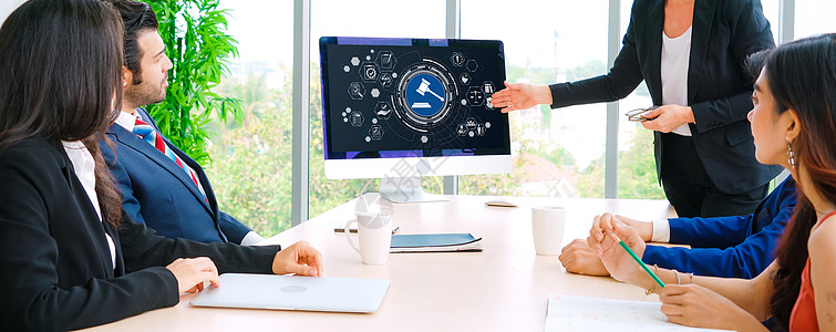 现代在线公司业务合规系统Modish网上公司业务准则监视器质量会议办公室商业标准数据展示笔记本图片