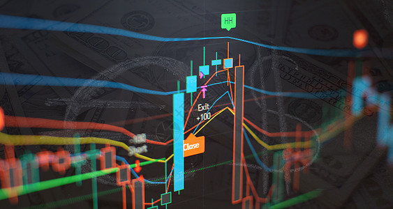 条形图 图表 财务数据 抽象的发光外汇图表界面壁纸 投资 贸易 股票 金融电脑销售报告交换会计统计眼镜市场资金成功图片