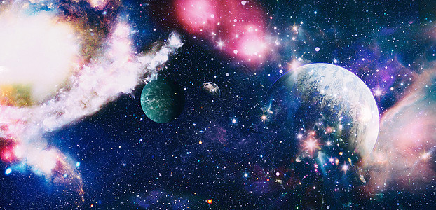 外太空展现太空探索之美 遥远的银河 抽象图像 美国国家航空航天局提供的这张图片的元素星际星座螺旋星星黑色星系行星星云科学乳白色图片