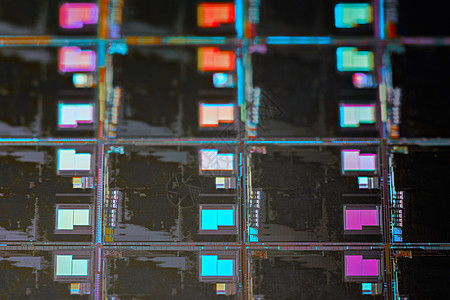 千玺广场用于制造集成电路的电子设备中使用微晶片的硅瓦 全机高技术宏观背景  单位 千兆赫记忆处理器技术创新电路制造业微电子硬件生产纳米背景