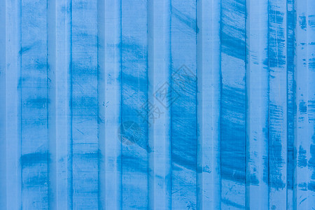 铁板钢钢蓝色地表背景纹理的金属栅栏房子控制板材料建筑学墙纸镀锌车库盘子床单瓦楞图片