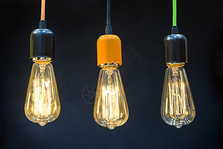 美丽又华丽的豪华古型灯灯灯灯装饰发光艺术黑色技术照明解决方案概念金属发明创造力黄色图片