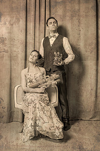 异端婚姻肖像 19世纪的古老效应图片