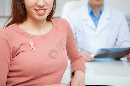 乳癌宣传日有粉色丝带的妇女乳腺专家活动癌症核磁共振治愈医院x光手术机构图片