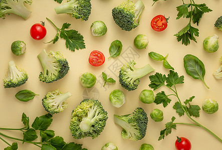 丰富多彩的蔬菜概念健康黄瓜沙拉红色饮食叶子绿色打印天线墙纸图片