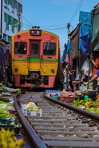 泰国旅行贸易食物火车乘客古董店铺蔬菜吸引力假期图片