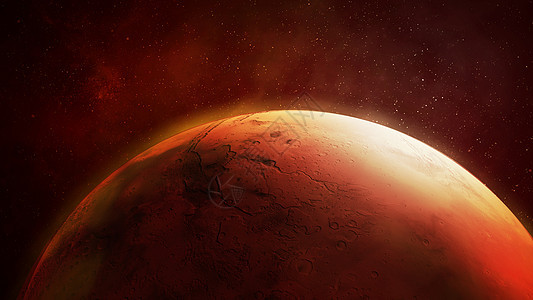 近距离观察红行星火星图片