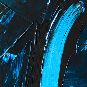 扫码有礼艺术抽象纹理背景 蓝丙烯漆刷笔画 作为奢侈假日品牌印刷背景的墨油喷洒 板条横幅设计Plalay奢华刷子老板中风纤维蓝色产品魅力礼背景