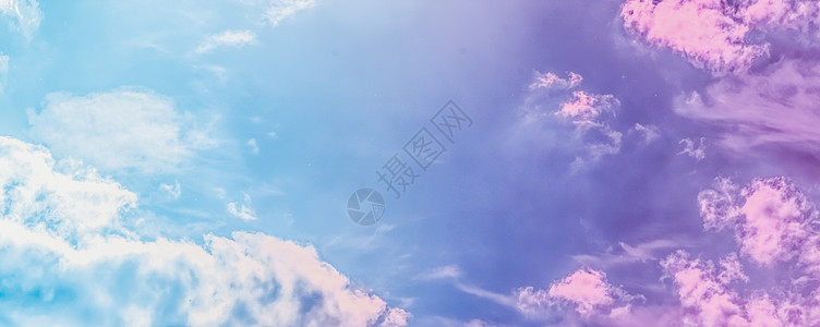 梦幻超真实的天空是抽象的艺术 幻想的画面彩色背景作为现代设计的背景天堂宗教上帝科学云景精神假期日落大自然奢华图片