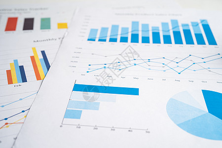 图表或图表 财务 账务 统计和商业数据概念 联合国统计年鉴文书学习成功银行业数字调查贸易硬币表格市场图片