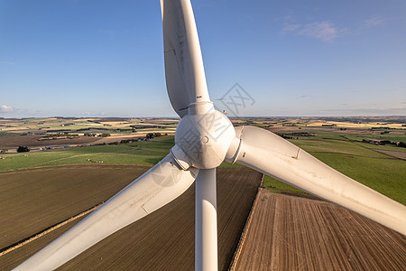 用于产生可再生绿色电力的风力涡轮机螺旋桨力量环境风车刀片资源能源排放涡轮全球图片