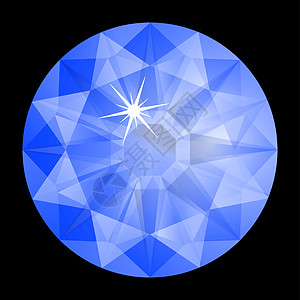 蓝钻石对黑钻石礼物奢华水晶婚姻石头珠宝岩石订婚反射宝藏图片