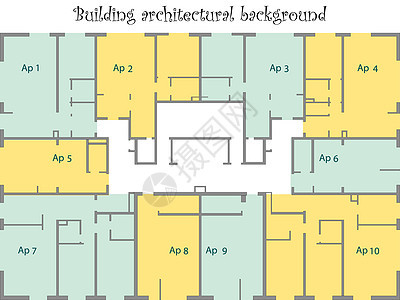 建筑建筑背景文档草图打印插图蓝图技术草稿办公室房间财产图片