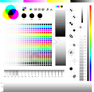 Cmyk印刷公用事业图片