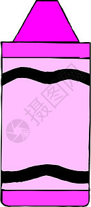 标记符号学校粉色创造力铅笔工具荧光笔宏观染色荧光毛毡图片