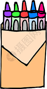 标记符号粉色白色毛毡绘画工作荧光创造力铅笔学校荧光笔图片