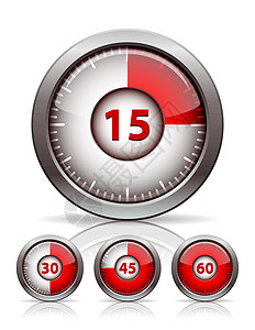 定时器时钟集插图数字倒数计时器计量精加工合金警报办公室仪表图片