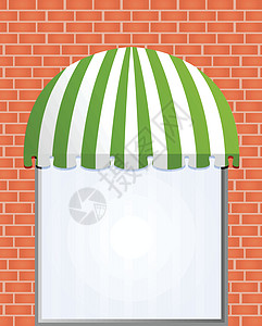 以绿色形式储存餐厅咖啡店框架插图坡度窗户阴影房子玻璃柜遮阳棚图片