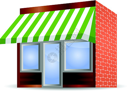 以绿色形式储存艺术坡度餐厅边缘条纹框架咖啡店窗户长方形店铺图片