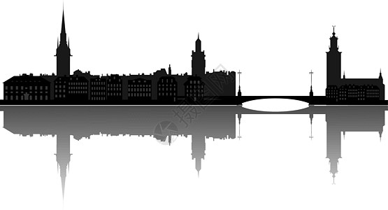 斯德哥尔摩 sweden 天线天际旅行假期首都旅游建筑城市场景地标中心图片