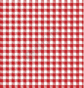 方格布红色矢量格式野餐桌布 好于背景或堡设计图片