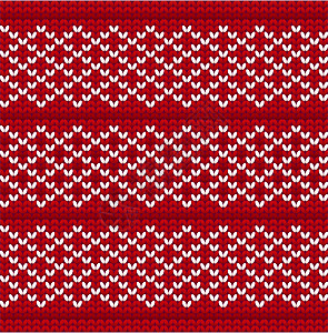 红色飘纱编织羊毛矢量背景装饰品材料针织品工艺服饰棉布钩针装饰毛衣针织设计图片