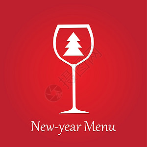 20132013年新年菜单玻璃餐厅推广派对模板宣传册庆典设计品牌勺子图片