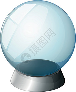 魔球圆形艺术品圆圈装饰球形蓝色灰色圆顶艺术魔术师图片
