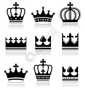 皇冠 皇家家族圣像集王子贵族反射小人公主徽章宗教王国君主风格图片