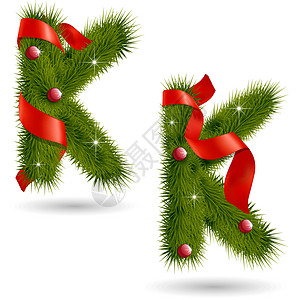 与圣诞节有关的装饰字母表分支机构圣诞礼物季节闪光店铺假期红色赞扬标签插图图片