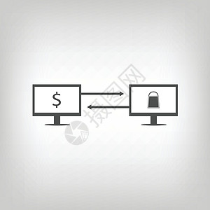 网上购物电子商务店铺货币展示网络贸易商业监视器技术屏幕图片
