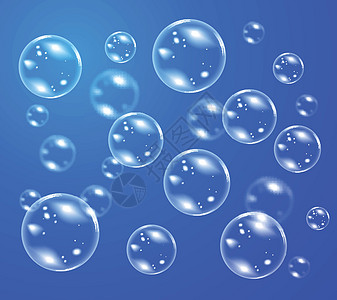 泡泡肥皂媒介乐趣圆圈反射液体泡沫圆形插图玻璃空气艺术图片
