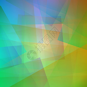 抽象彩色线条图案光束技术三角形横幅折纸折叠多边形角落材料条纹图片