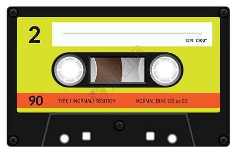 旧录音磁带空白塑料记录收音机盒子立体声标签水晶墨盒音乐图片