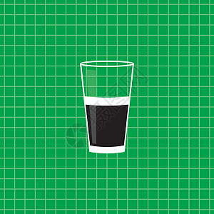 冷饮酿酒反射液体饮料小麦菜单泡沫酒吧插图麦芽酒精图片