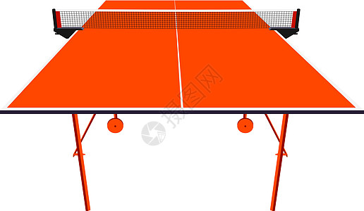 Ping pong 橙色乒乓球 矢量图游戏桌子橙子运动竞赛乒乓网球时间竞技球拍图片