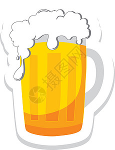 啤酒节 10 月喝酒精啤酒厂派对矢量艺术它制作图案庆典盛宴酒精泡沫干杯酒吧插图假期节日快乐图片